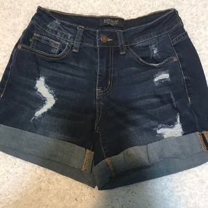 Judy Blue distressed shorts